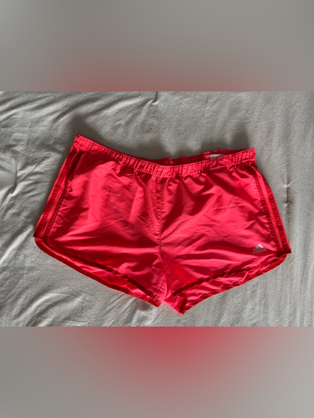 adidas Women's Neon Pink Athletic Shorts
